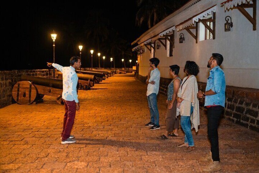 Private Fort Aguada Port and Jail Complex Night Walk