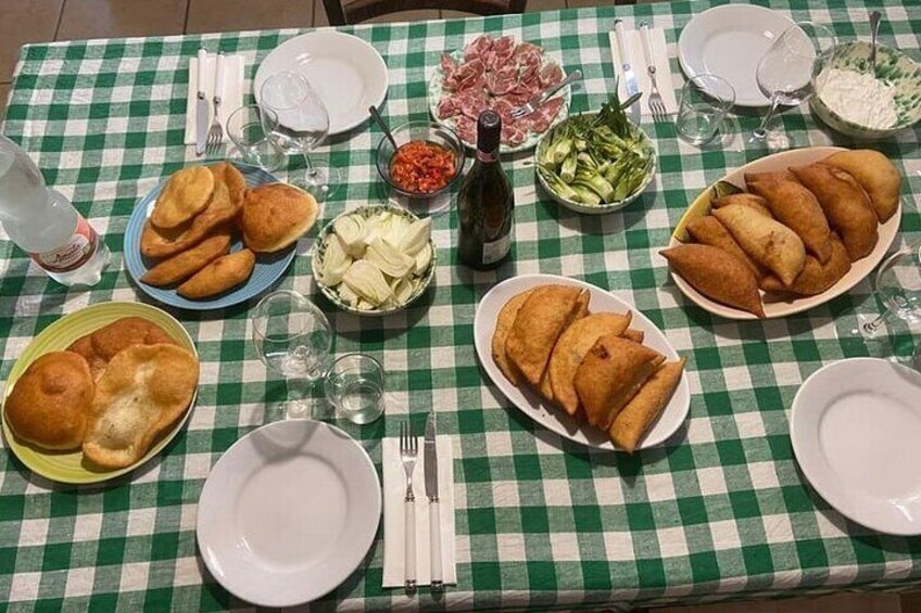 Ostuni Fried Panzerotti and Puccitedde Cooking Class