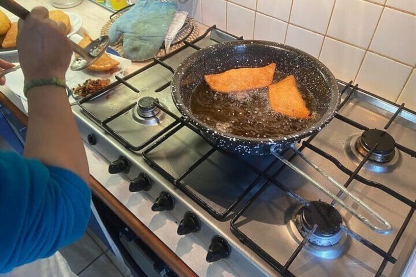 Ostuni Fried Panzerotti and Puccitedde Cooking Class