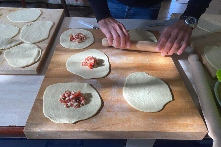 Ostuni Fried Panzerotti and Puccitedde Cooking Class