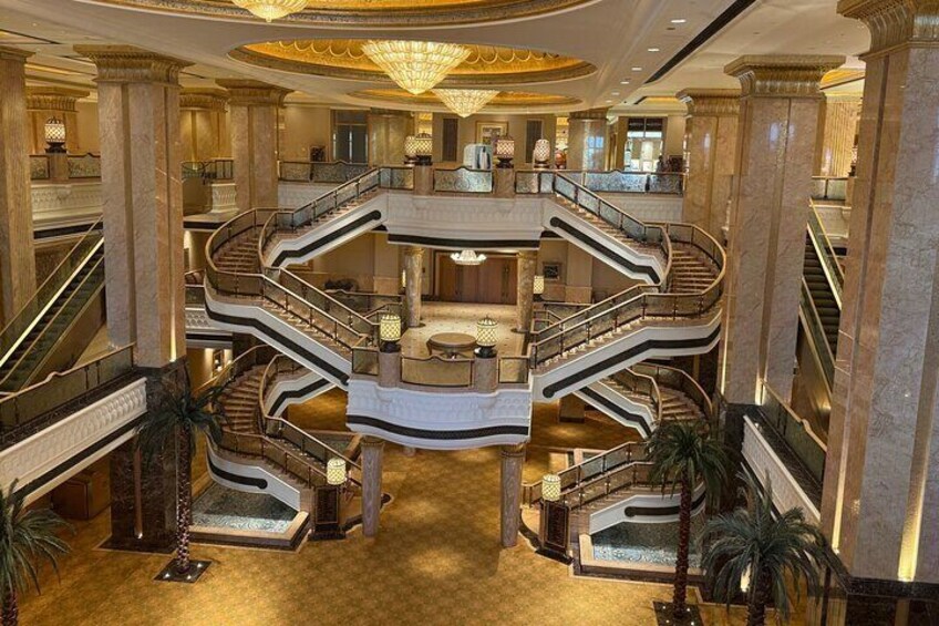 Emirates palace inside view