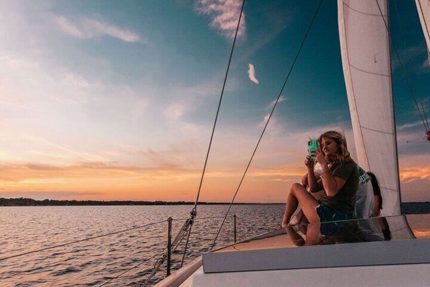 Private Sunset Catamaran Sail in Cocoa Beach