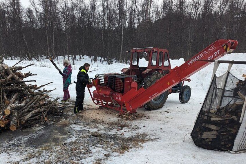 Vinter brensel produksjon