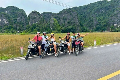 Discover the hidden beauty of Ninh Binh by motorbike in one day