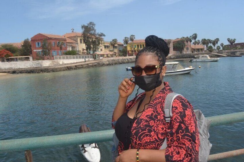 Ferry to Goree island