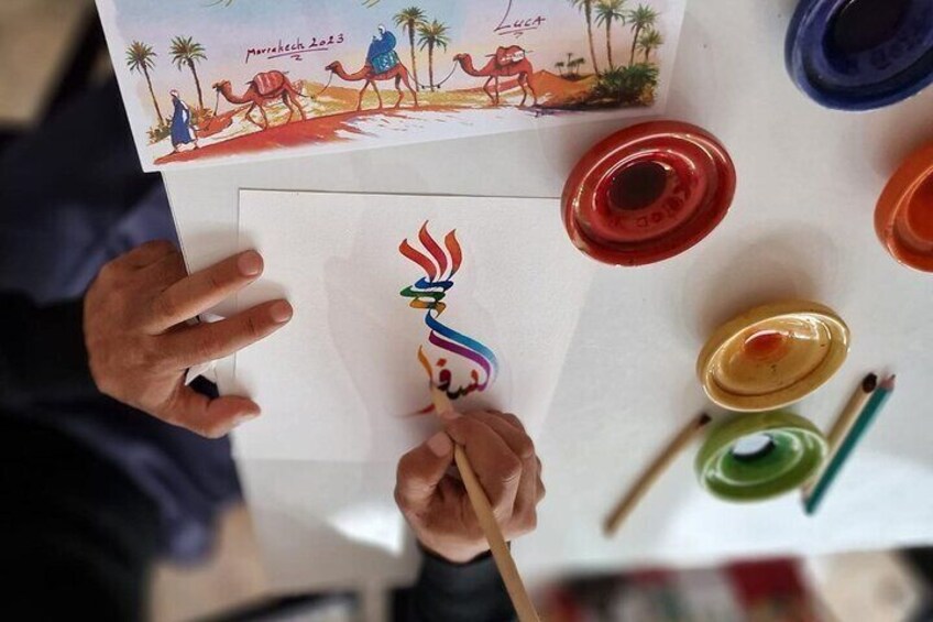 2-Hour Tangier Calligraphy Workshop
