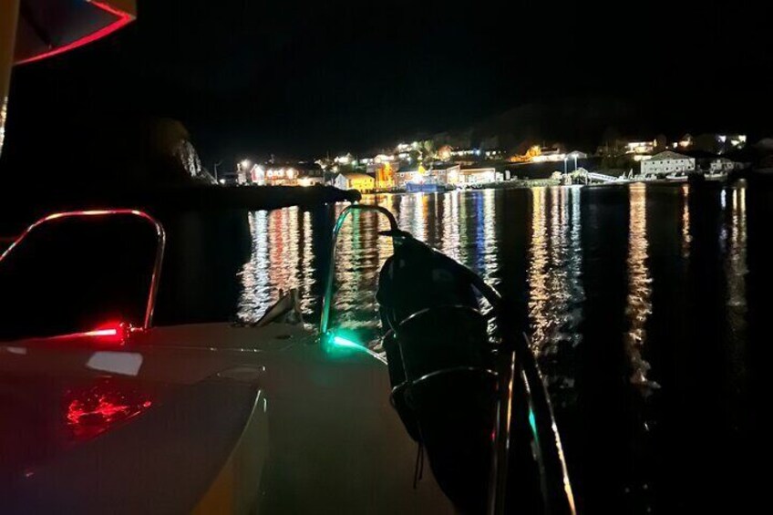 2 hours Private Evening Winter Cruise in Leknes