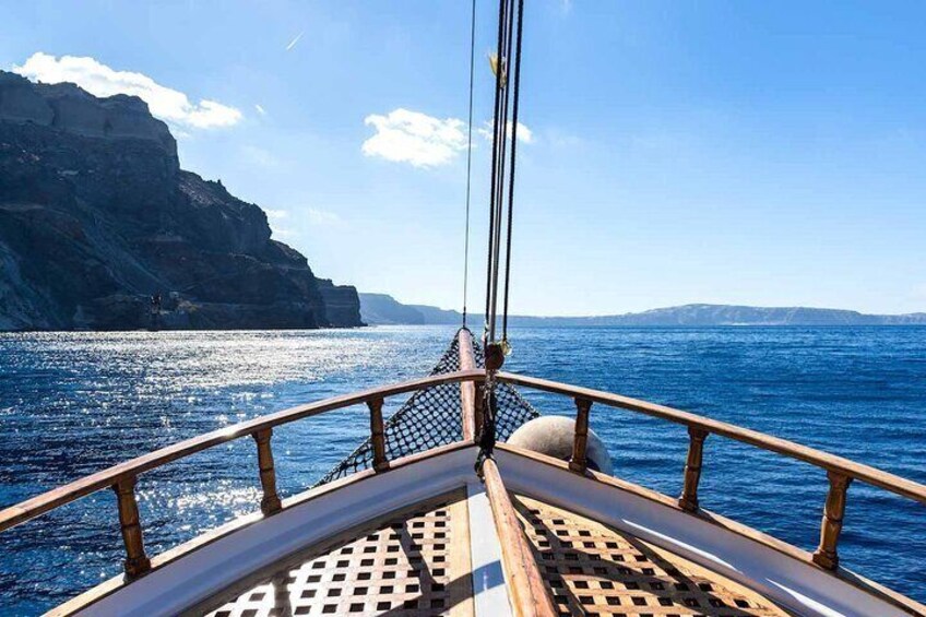 Sailing with our boat!
