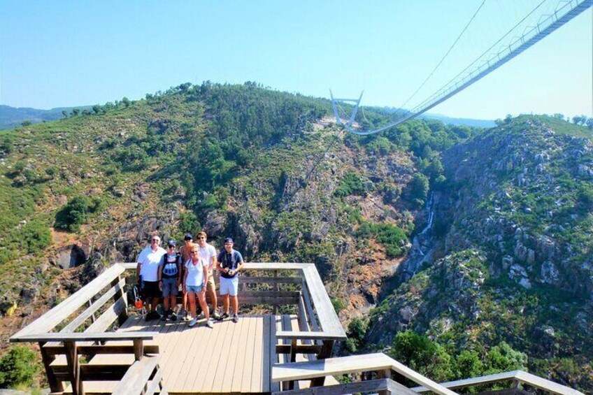 From Porto: Aveiro, Suspension Bridge 516 Arouca and Passadiços do Paiva