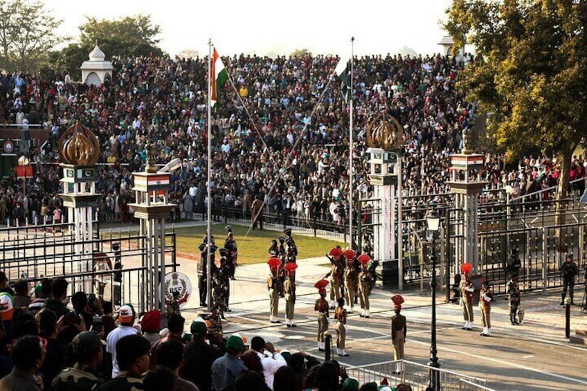 Wagah Border Parade.