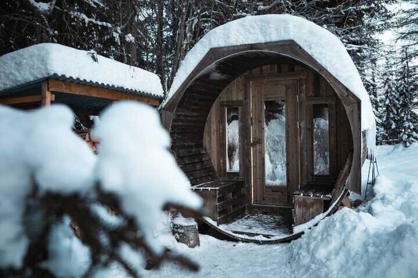 Of course, our woodfired sauna is included in your stay!