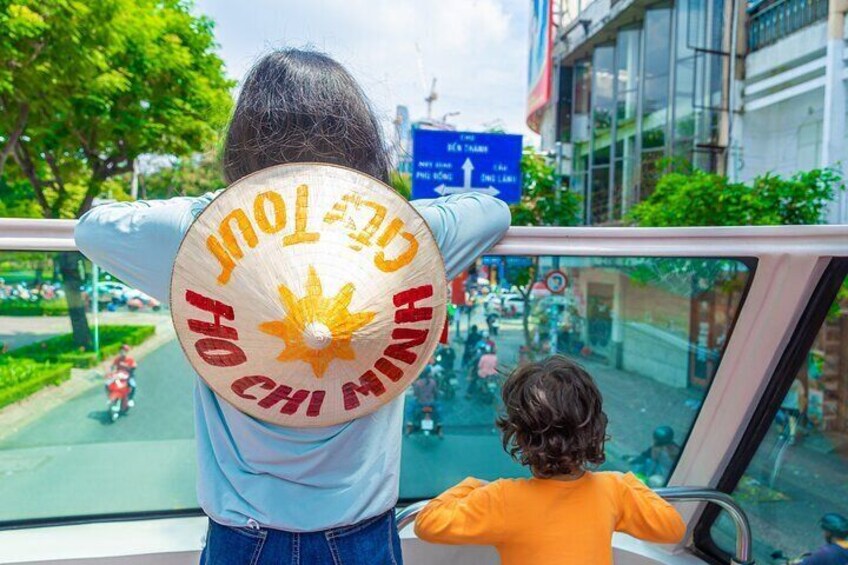 Ho Chi Minh City Hop on Hop Off Bus Tour 