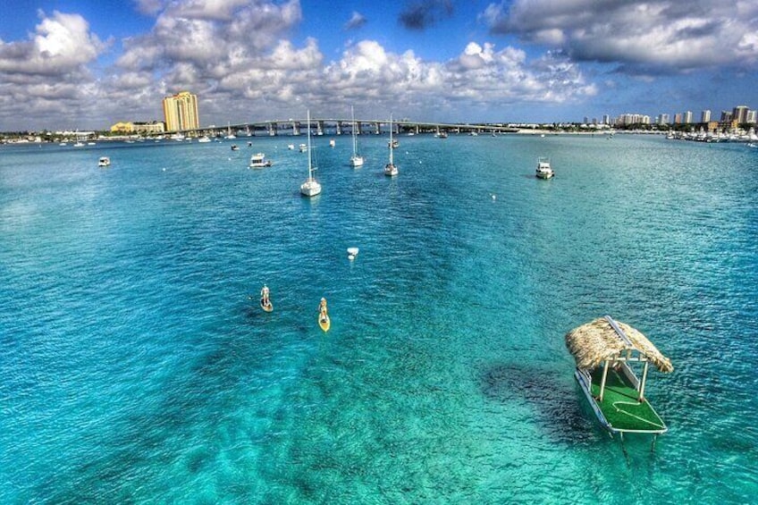 Paddle Boarding Activity to Peanut Island 