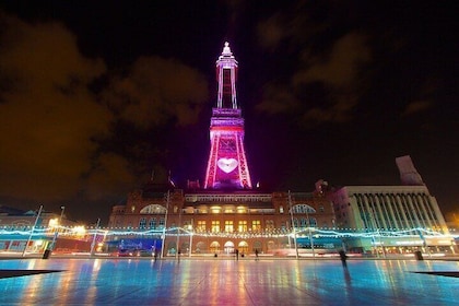 Blackpool Illuminations Walking Tour with an App