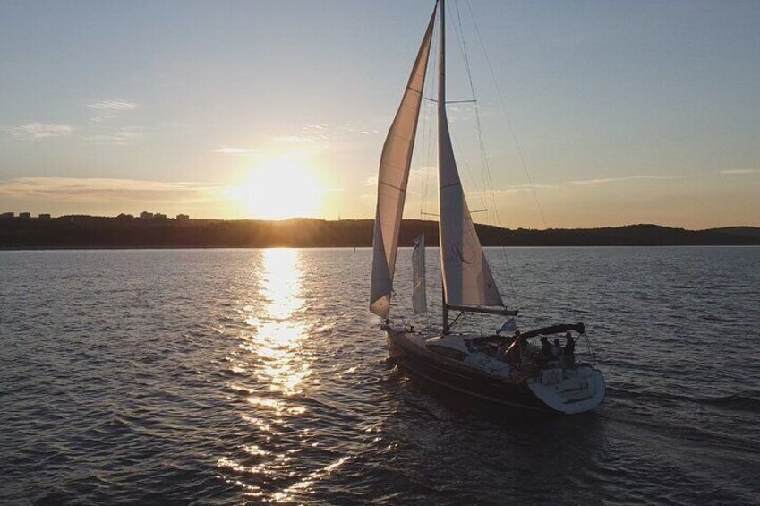 Gdansk Sunset Cruise with Glass of Prosecco