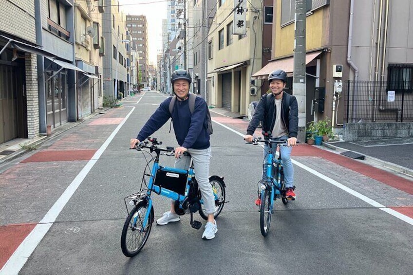 Experience Self Cycling Tour in Tokyo