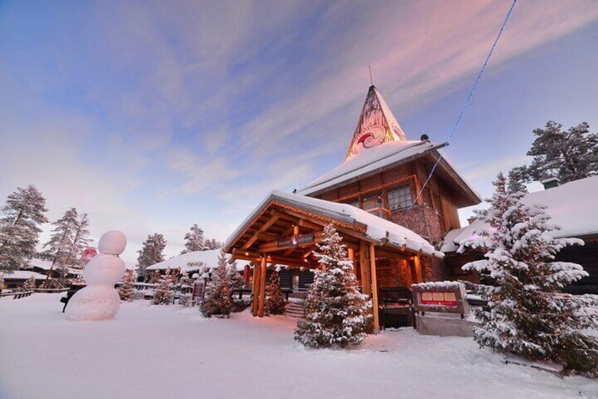 Santa Claus Village and Reindeer Experience Arctic Circle Tour