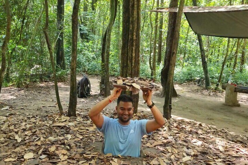 Cu Chi Tunnels Morning or Afternoon Half-day Tour 