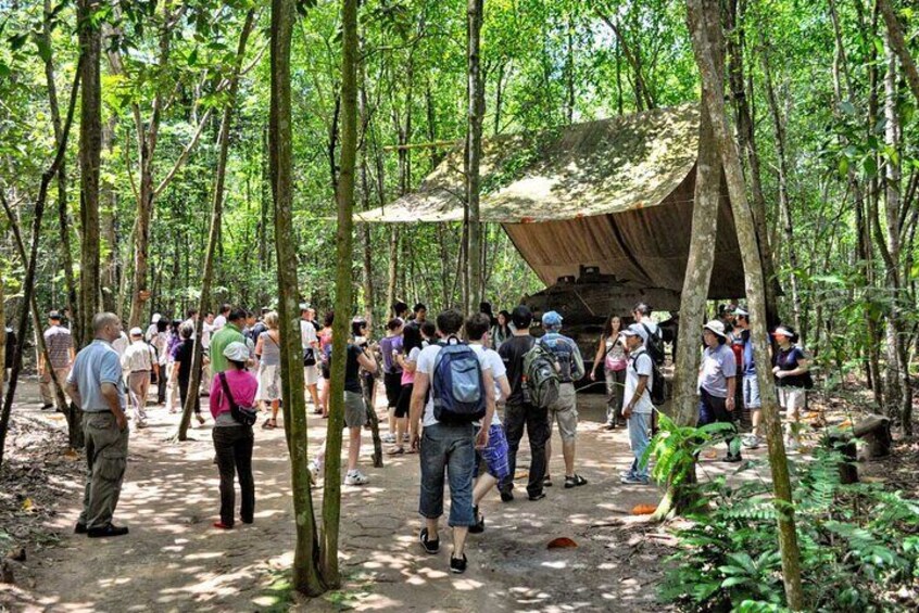 Cu Chi Tunnels Morning or Afternoon Half-day Tour 