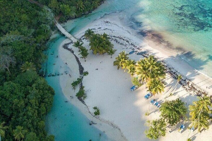 Samana with Rincon Beach and Cayo Levantado from Punta Cana
