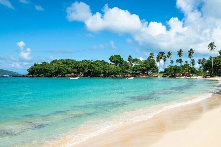 Samana with Rincon Beach and Cayo Levantado from Punta Cana