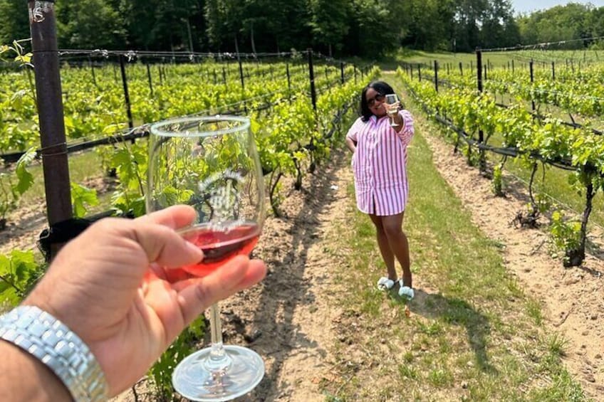 VIP GMC Yukon Traverse City Wine Tour on Old Mission Peninsula