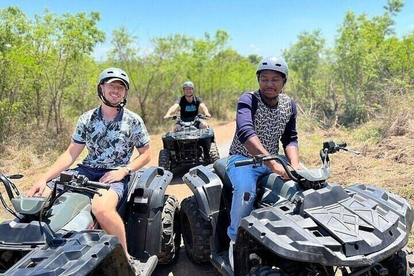 ATV Quad Bike Riding, Aburi Gardens and Water Falls