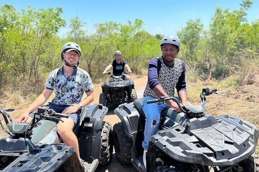 ATV Quad Bike Riding, Aburi Gardens and Water Falls