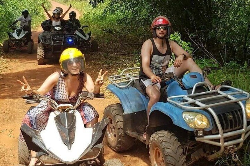 ATV Quad Bike Riding, Aburi Gardens and Water Falls