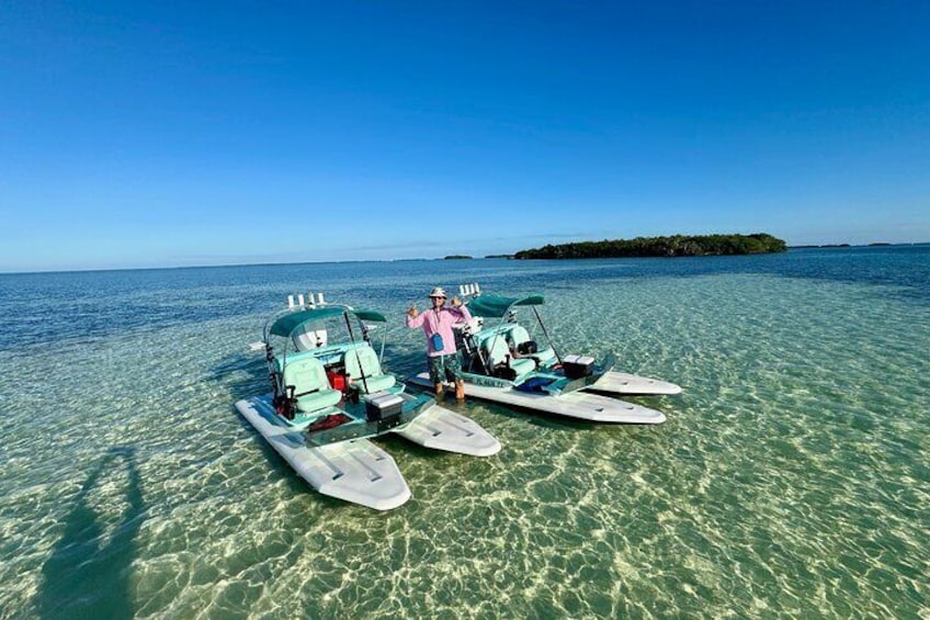 2 Hour Key West Mini Catamaran Backcountry Tour