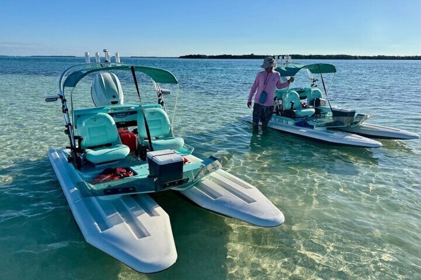 2 Hour Key West Mini Catamaran Backcountry Tour