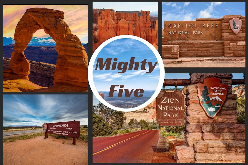 Utah Mighty 5 National Parks Self-Guided Driving Tour Bundle