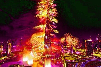 Dubai New Years 2025 Luxury Yacht Party & Bruj Khalifa Fireworks