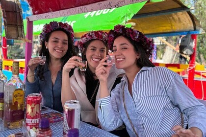 Tequila Tasting (unlimited) and Cultural Party in Xochimilco