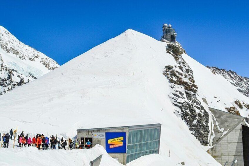 Jungfraujoch Top of Europe with Swiss Travel Pass 