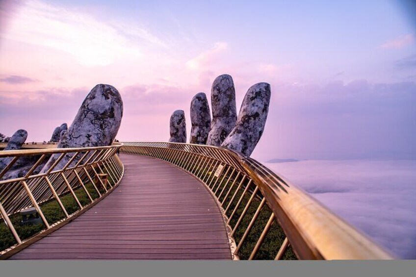 Golden Bridge Ba Na Hills Half Day Tour from Da Nang