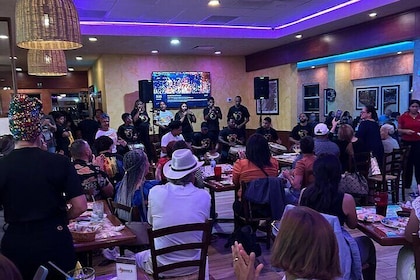 Puerto Rico kunst og vin middag med envejs transport