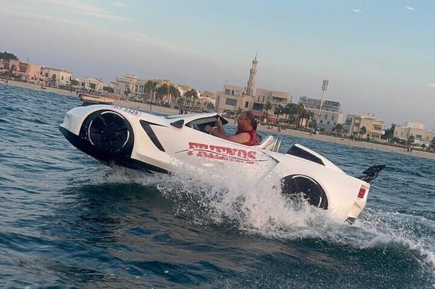 Jet Car Dubai Sky Rockets on Wheels with Transfers Option