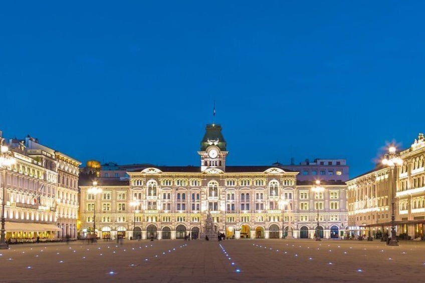 Trieste Piazza (Square) Unita