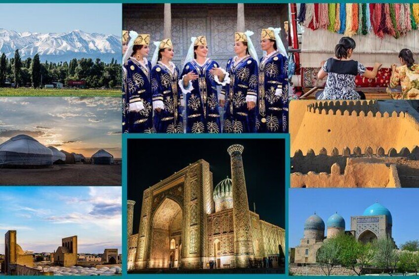 8-Day Private Tour in Uzbekistan with Pick Up