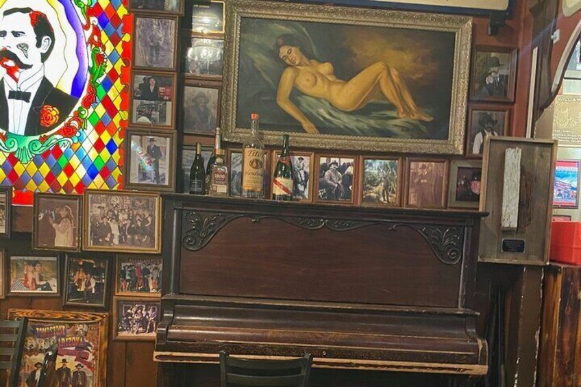 Piano at the Saloon