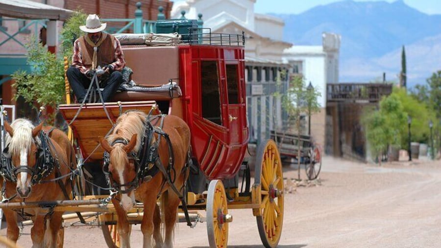 The stagecoach in Tombstone