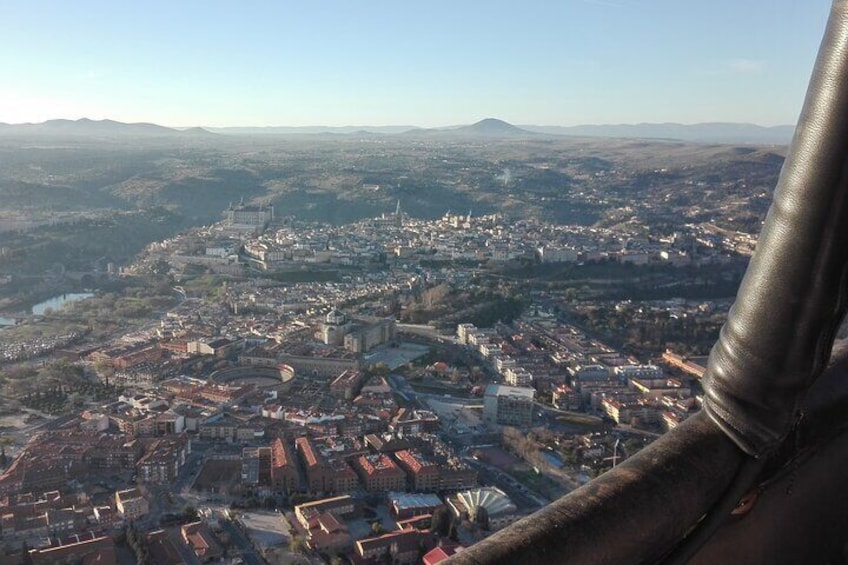 Montar en globo en Toledo