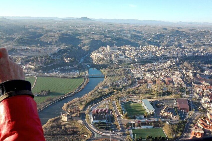 Viaje en globo en Toledo