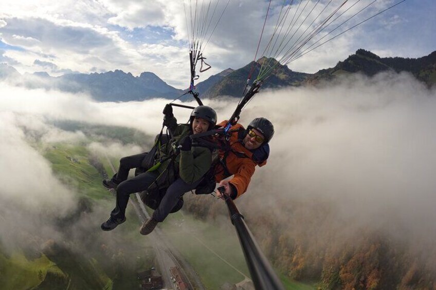 Grindelwald Paragliding Tandem Flights from Männlichen Ski Resort