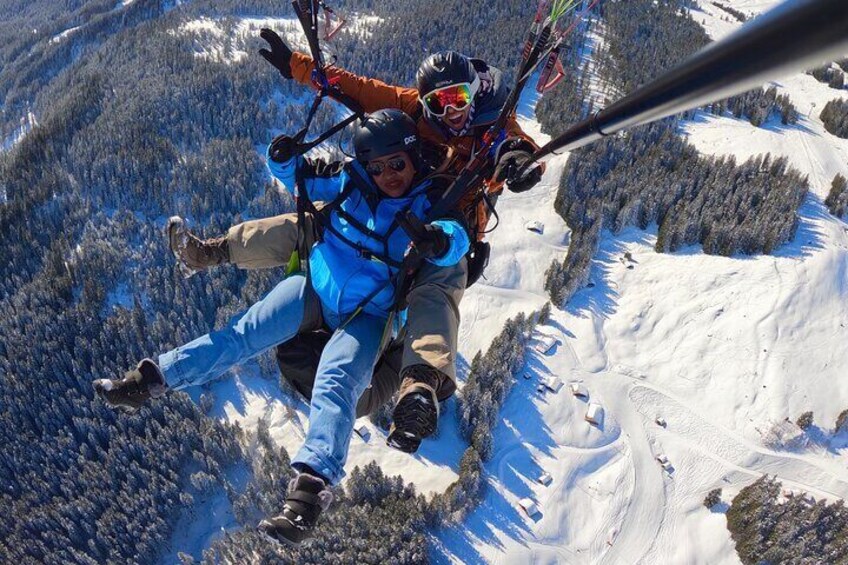 Grindelwald Paragliding Tandem Flights from Männlichen Ski Resort