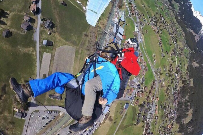 Grindelwald Paragliding Tandem Flights from Männlichen Ski Resort