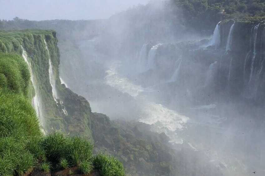 Waterfalls Brazil and Argentina on the same day