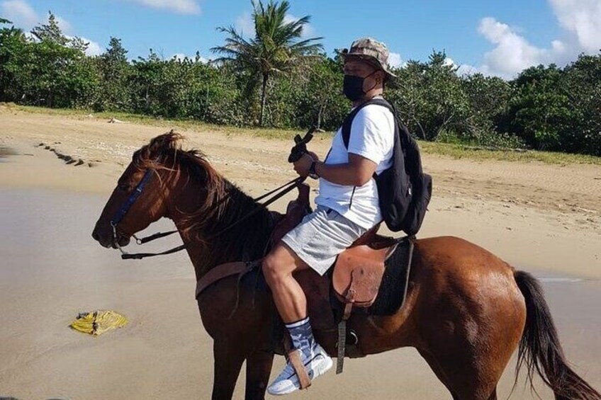 Horseback Riding on the Beach 