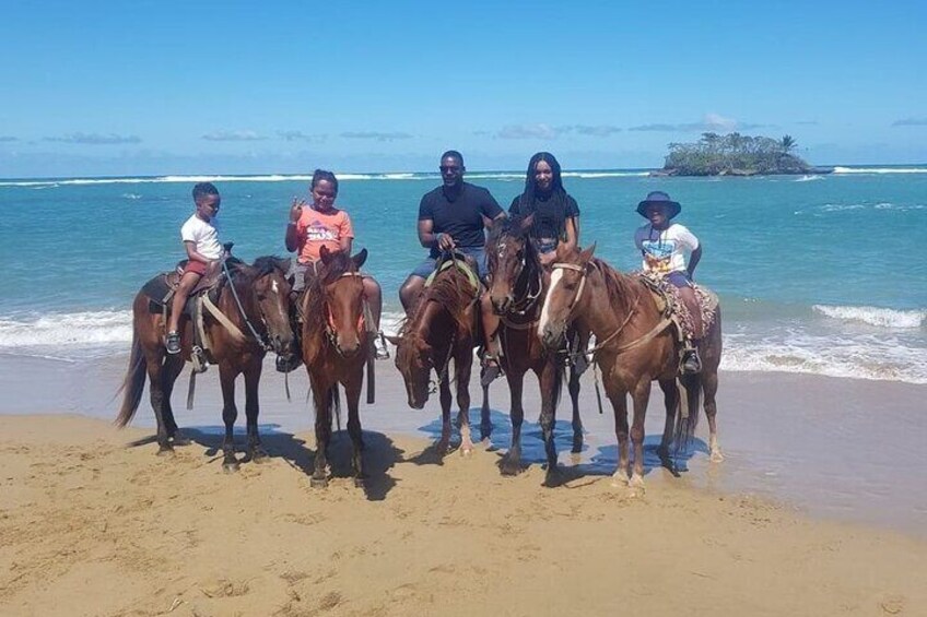 Horseback Riding on the Beach 